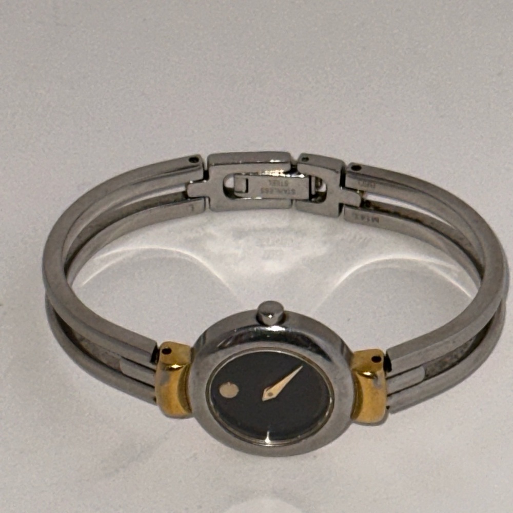 MOVADO Swiss Silver and Gold Two-Tone Watch